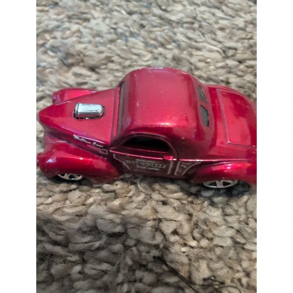 2010 Hot Wheels HW Hot Rods #1/10, Custom '41 Willys Coupe, Red, Coll. #137/214